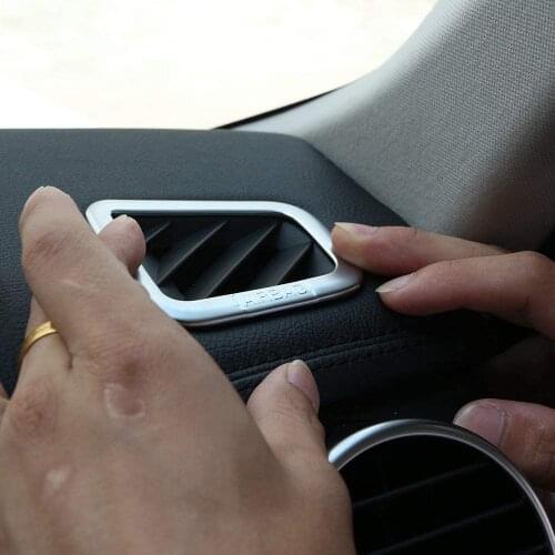 For Land Rover Range Rover Sport 2010-2013 Discovery 4 LR4 2010-2016 ABS Dashboard Air Conditioning Vent Outlet Frame Trim Cover