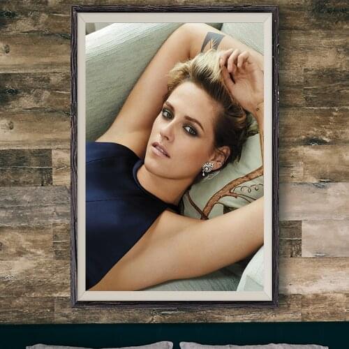E190 Kristen Stewart Sexy Model Movie Star Wall Silk Cloth Poster Art Home Decoration Gift