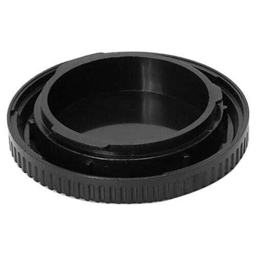 Camera Body Cover Rear Lens Cap Protection Dustproof Plastic Replacement for Olympus Panasonic Micro 4/3 Mount