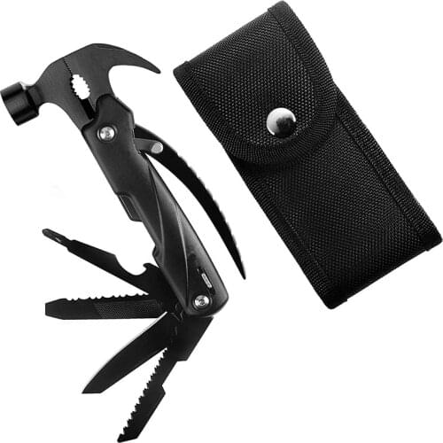 HANCENT Professional Multi Functional 12-In-1 Estwing Multitool Carpenter Hammer Claw Hammer Carbon Steel Outdoor