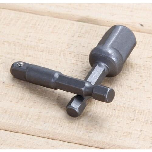 3Pcs Socket Drill Bits Set Hex Shank 1/4\" 3/8\" 1/2\" Impact Driver Tools Durable