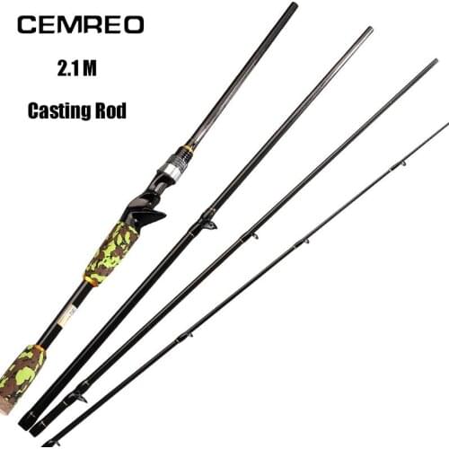New 4 M Camouflage Pattern Fishing Pole Spinning Rod / Casting Rod Perch Sea Fishing Rod Spinning Fishing Rod Telescopic Fishin