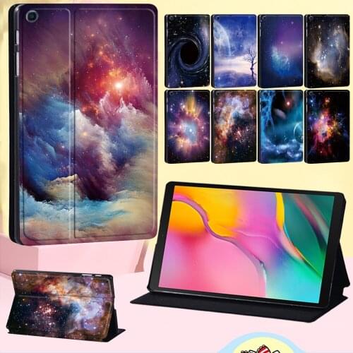 New Cover Case for Samsung Galaxy Tab S6 T860 T865/Tab S7 T870 T875/Tab S6 Lite P610 P615 Space Series Dust-proof Tablet Case