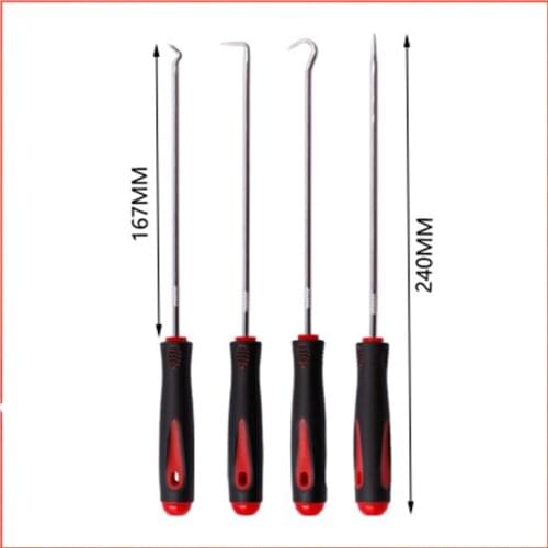 Oil Seal Screwdriver 4-piece Set Pull Hook Can Be Used To Pick Tires And Stones To Clean The Toner Cartridge And Add Powder