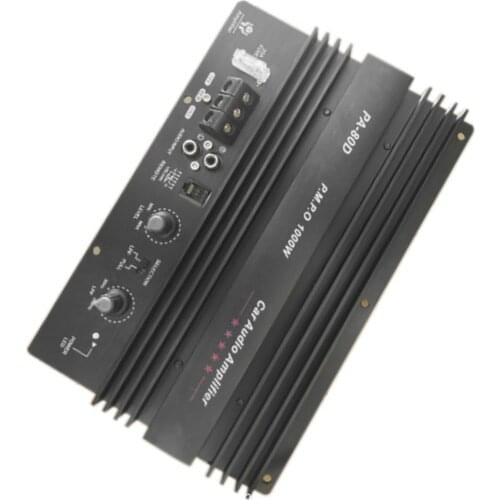 12V 1000W Amplifier Board Mono Car Audio Power Amplifier Powerful Bass Subwoofers Amp for Car Modification PA-80D
