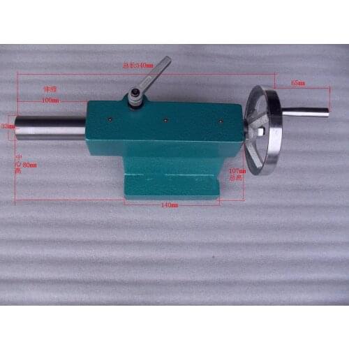 Precision instrument tailstock/flat tailstock 80mm center height winch instrument, maintenance tool