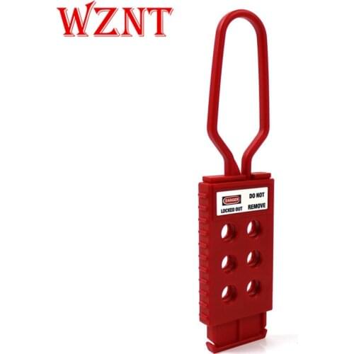 Industrial Hasp lock insulation buckle lock Electric safety buckle Energy isolation LOTO Safety lock Expander 6-hole buckle
