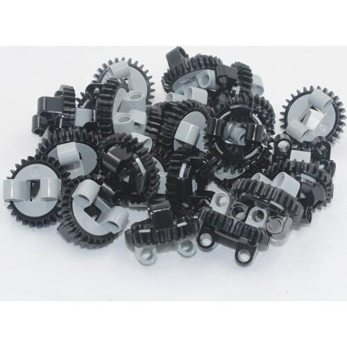 Building Blocks BulkTechnic Parts 2pcs TECHNIC TURNTABLE Z28 compatible with lego for kids boys toy