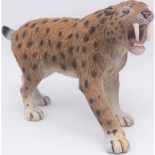 CollectA Prehistoric Animals Smilodon Children Toys Plastic Model #88715