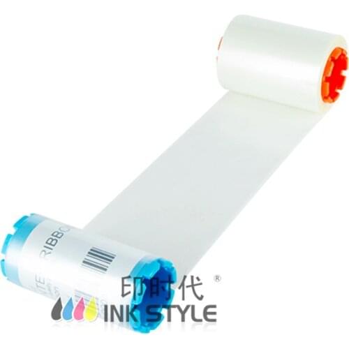 Blue UV Ribbon 1000images for use in Hiti CS200 CS200e CS220e CS290e ID Card Printer