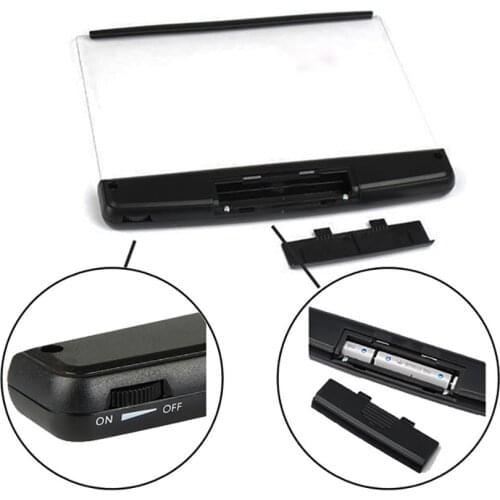 LED Reading Light Night Light Book Family Study Light Eye Care Reading Lamp Portable Bookmark Light for Books in Bed