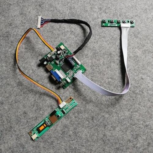 Fit LP164WD1/LQ164D1LD4A panel display LVDS 30 Pin monitor controller drive board DIY kit 1-CCFL LCD matrix 1600*900 VGA AV