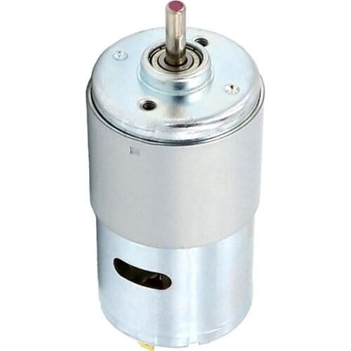 799 DC high-speed motor, DC12-24V, high torque, ball bearing, 3000-20000RPM