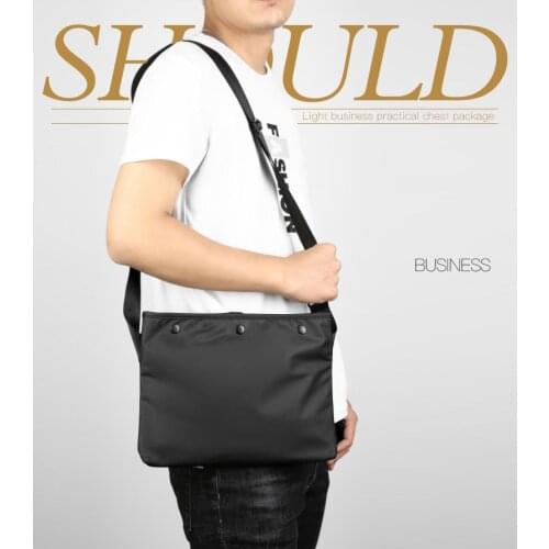 1 PCS Mens Messenger Bag Shoulder Bag Wear-resistant Oxford Cloth Personal Bag Casual Messenger Bag Youth Simple Trend Bag