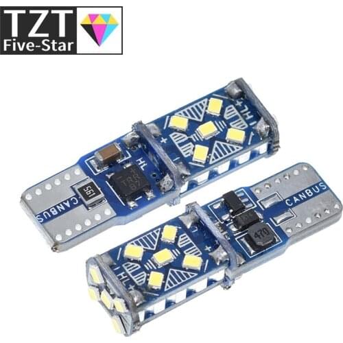 1PCS T10 W5W New Super Bright LED Car Parking Lights WY5W 168 501 2825 Auto Wedge Turn Side Bulbs Car Interior Reading Dome Lamp