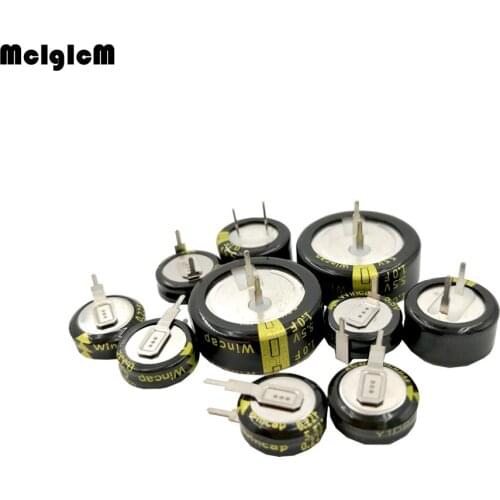 10pcs/lot H Style super capacitor 5.5V 0.1F 0.22F 0.33F 1F super farah capacitor