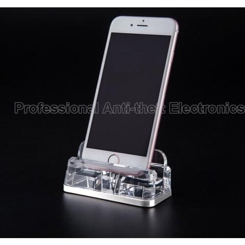 50pcs clear acrylic mobile phone display stand cell phone display holder free shipping