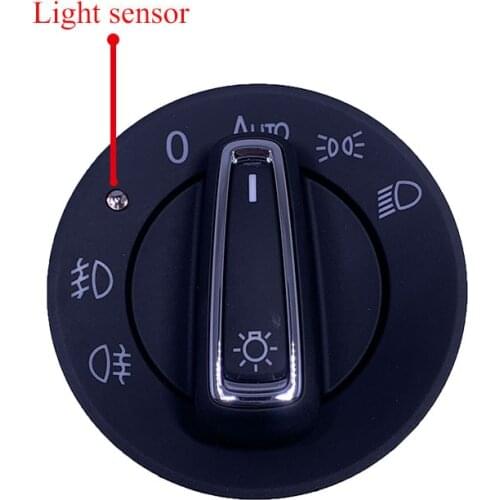 Automatic headlight switch with light sensor for passat B6 B7 Jettta MK5 MK6 Golf MK5 MK6 Tiguan 5ND 941 431 B