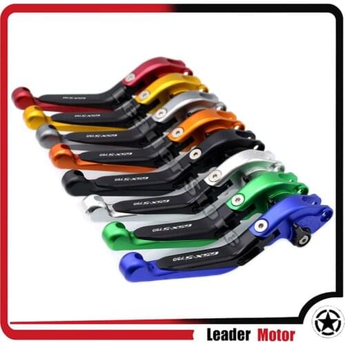 For SUZUKI GSX-S750 GSX S750 GSX-S 750 GSXS750 2011-2021 Motorcycle Folding Extendable Brake Clutch Levers 20 Colors