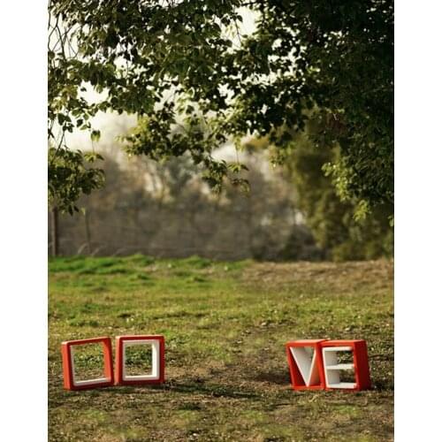 Green Tree Love Photography Backdrops Photo Props Studio Background 5x7ft