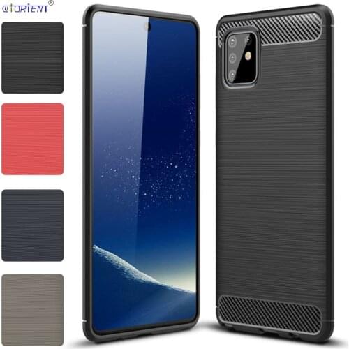 For Samsung Galaxy Note 10 Lite Note10 Soft Silicone Shockproof Matte Case SM-N770F/DSM SM-N970F/DS Thin Light Fitted Full Cover