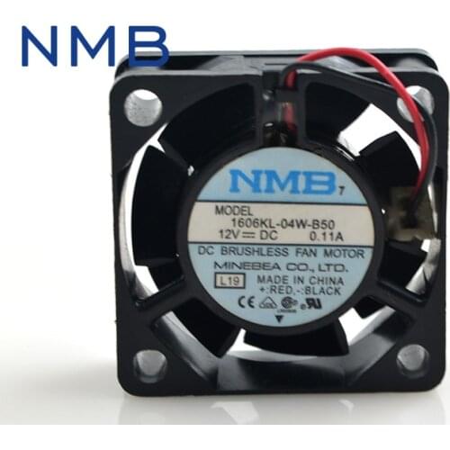 Sunon original 1606KL-04W-B50 Computer Blower Cooling Axial Fan DC 12V 0.11A 4015 40*40*15mm 40mm 1.32W 6500RPM
