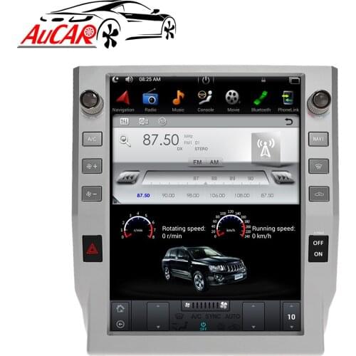 Tesla Style 10.4 '' Screen Android 9 Car radio GPS Navigation DVD Player for Toyota Tundra 2014 2015+ Multimedia Car Stereo