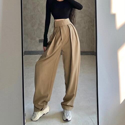 URSFOCUS Women's Trousers Harem Pants