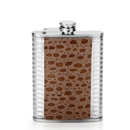 Outdoor stainless steel jug kettle portable wine liquor bottle flask whiskey metal drinking pocket sake hip camping