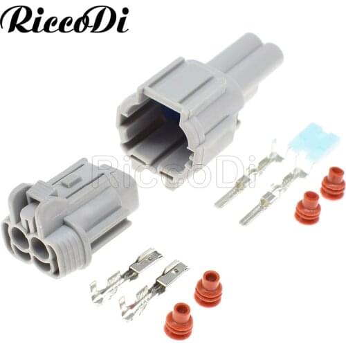 1/5/20sets 2.2mm 2P Female Male Auto Small Lights Solenoid Valve Plug Fog Lamp for Nissan Teana 6188-0554 6185-0867 PB291-02127