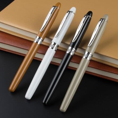 1pcs Luxury gold plating Ballpoint pen Metal Ball Pens High-end business signature pen For office Stationery