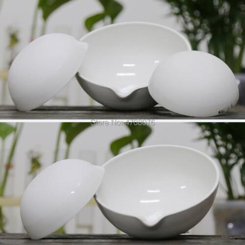300ml 1pc/pack Porcelain evaporating dish with spout round bottom Pan evaporation Lab for scientific experiments dia