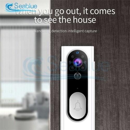 Wireless Doorbell WiFi Video Smart Talk Door Ring Security HD Camera Bell NEW Home Monitor PIR 1080P HD US Plug
