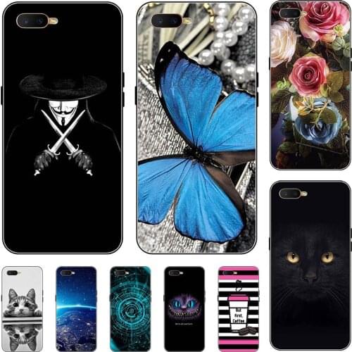 Phone Case For OPPO RX17 Neo CPH1893 RX 17 Neo OPPO K1 Soft Silicone Cover For Oppo RX17 Pro Relief Case Animal Cat Capa Coque