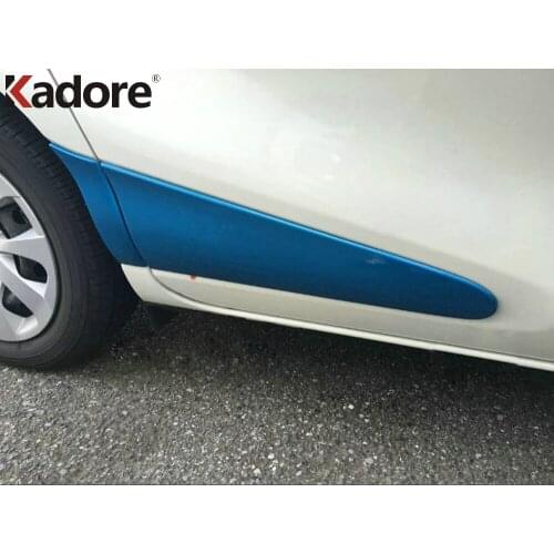For Toyota Sienta 2016 2017 XP170 ABS Chrome Side Door Body Trim Strip Styling Car Detector Cover Car Accessories Sticker