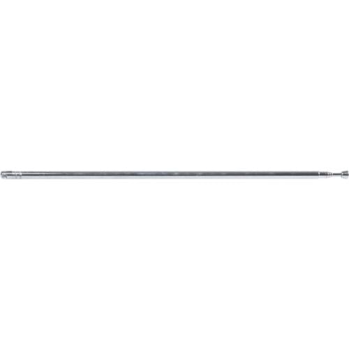 FM radio TV Silver 100 centimeter 5 section exchangeable antenna replacement