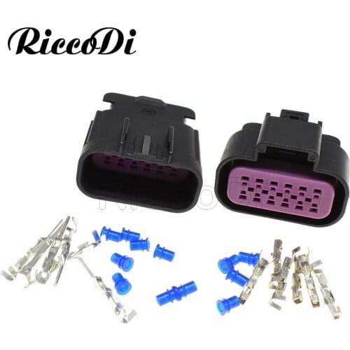 1-10Sets 12 Pin GT Sealed Waterproof Auto Car Wire Electric Socket Automotive Connector 15326849 15326854 13530777 For Cars BUIC
