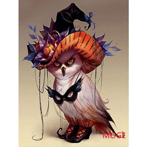 Halloween Dwarf DIY Diamond Painting Kit Diamond Embroidery cross stitch Chinese beauty Rhinestone Mosaic painting