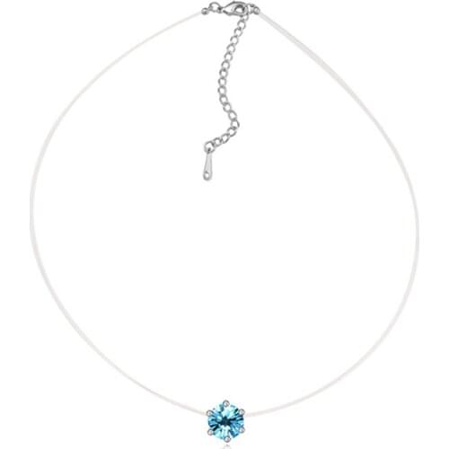 3 Colors Original Crystals From Austrian Choker Necklace For Women Jewelry Gift Party Accessories Wholesale No Allergy