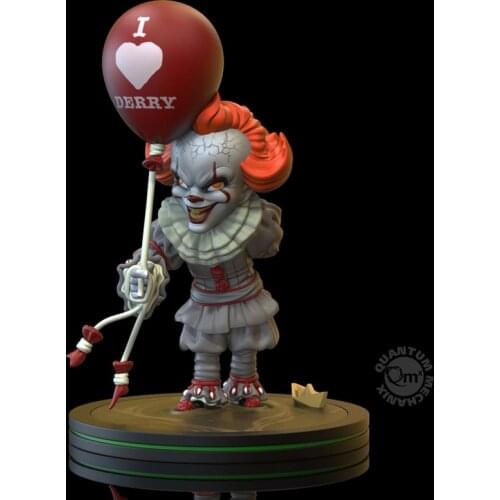 Qmx q-fig clown 2 pennyways Q version 4 inch hand made ornaments