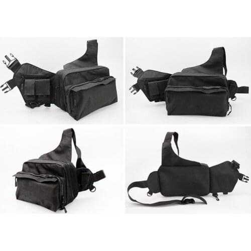 Fishing Bag Adjustable Large Capacity Nylon Wear-resistant Outdoor Shoulder Bag for Fishing