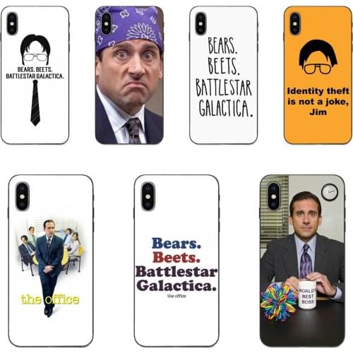TPU Stylish Case For Galaxy A8 A9 Star Note 4 8 9 10 S3 S4 S5 S6 S7 S8 S9 S10 Edge Lite Plus Pro G313 Tv The Office Cast Meme
