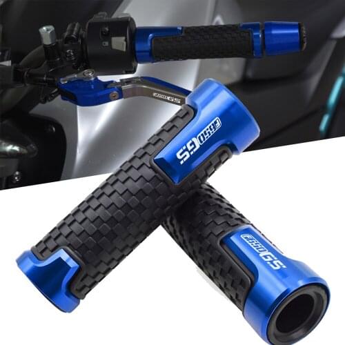 Universal Motorcycle 7/8"22mm CNC Handle Bar Grips Handlebar Grip For BMW F650GS F 650 GS 2000-2021 Motorbike Anti-Slip Hand bar