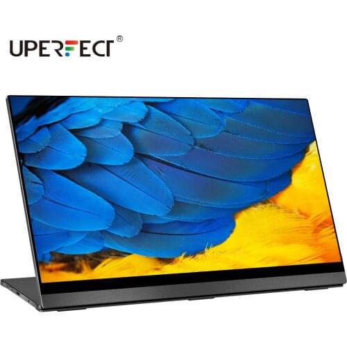 UPERFECT 15.6" TYPE C G-Sensor HDMI Portable Gaming Monitor 4K Ultrathin Touch Screen for Switch PS4 XBOX Laptop PC Phone