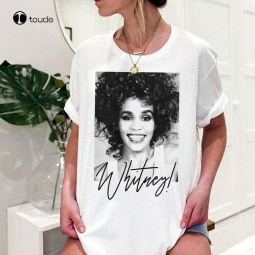 Whitney Houston T Shirt Whitney Houston Signature Vintage Shirt Whitney Houston Smile Whitney Houston Cover Tee Shirt Famous