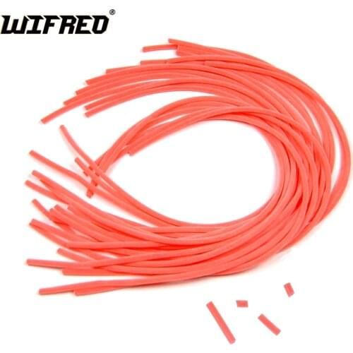 [30PCS] 2.5mm 30cm Rubber Tube for Fly Tying Fishing Float Seat Leader Protect Eel Rig Making Sabiki Carp Pellet Band Bait Lure