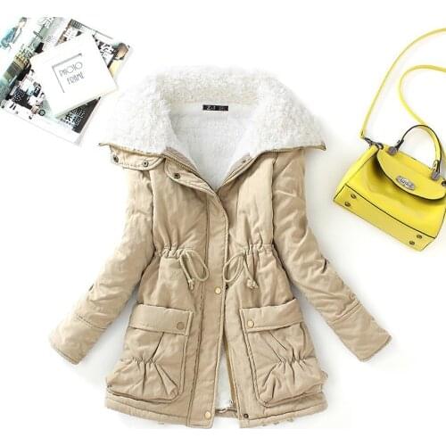 Женские зимние парки YIZZHOY China At AliExpress