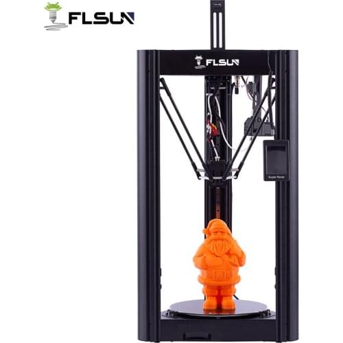 FLSUN SR Delta 3D Printer High Speed Quick Assembly 260x330mm Printing Size Auto Leveling Resume Printing Function Dual Extruder