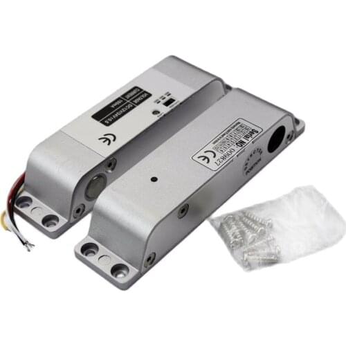 Fail Safe Electric Drop Bolt Lock 800kg Smart Lock With Door State Detection Output Point And Timer Drop Bolt Fail-Safe Device