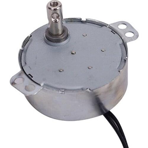 CW/CCW Non-directional permanent magnet synchronous gearmotor 220V 4W 49KTYZ stage light oil pump Reel small ac motor,F20029